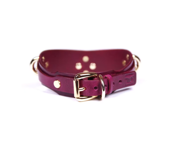 BDSM leather choker, Collar & Leash, Submissive collar, BDSM collar discreet, Mature, Kink Toys - Image 2