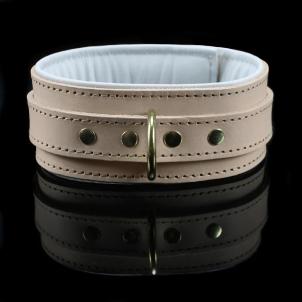 Bdsm Locking Collar Bdsm collar Bondage Collar Bdsm choker Bdsm gear bdsm Toys Oddo Leather Collar Galen - Image 3
