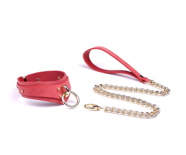 BDSM leather collar, Submissive collar, Collar & Leash, BDSM collar, Mature, Kink toys - Image 2