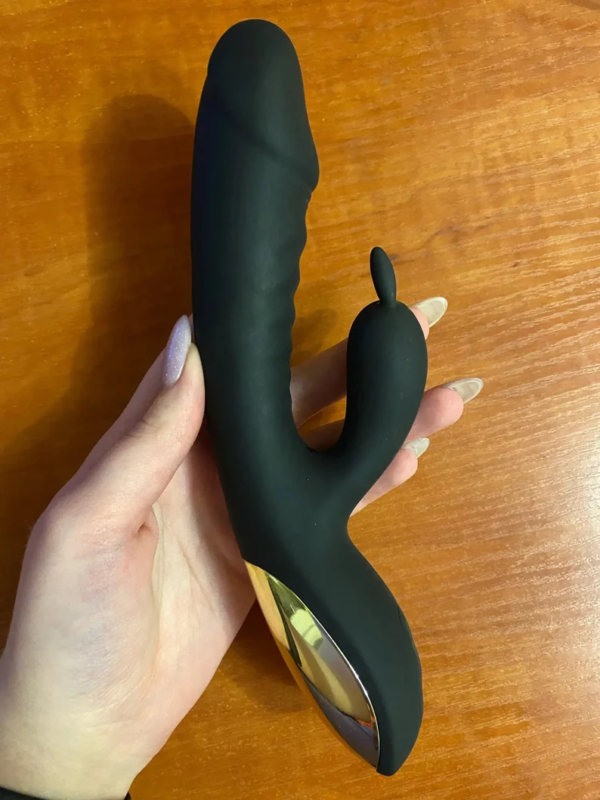 Rabbit Vibrator for Women Powerful G Spot Female Clitoris Stimulator Rechargeable Vibrating Silent Dildo