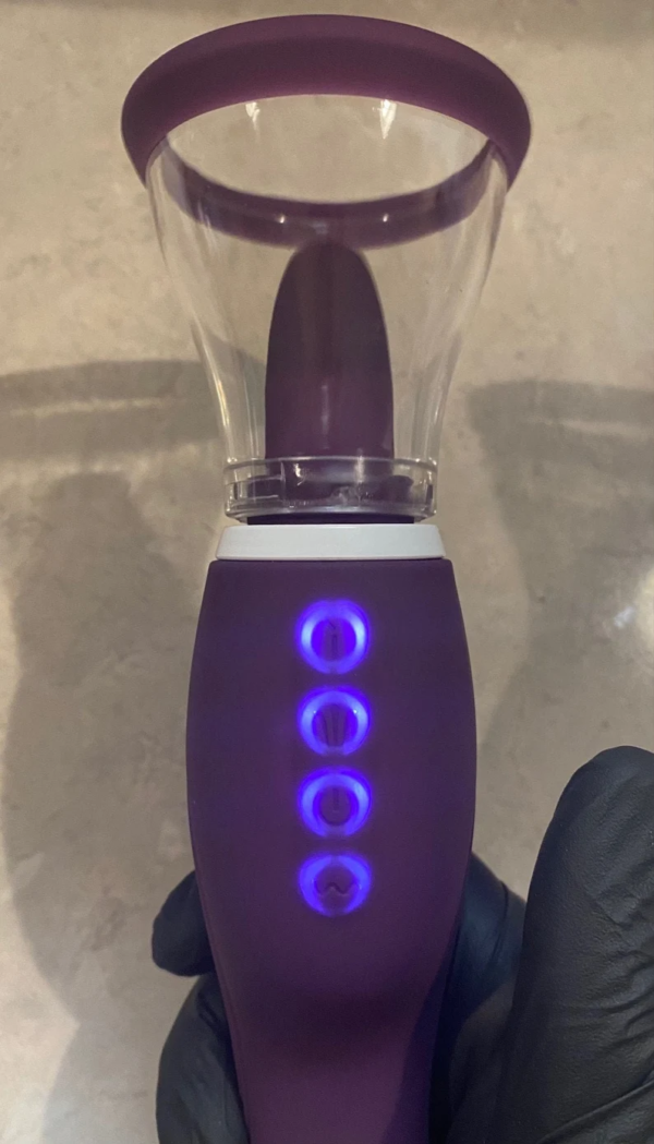 Tongue Licking Clitoral Suction Vibrator Massager
