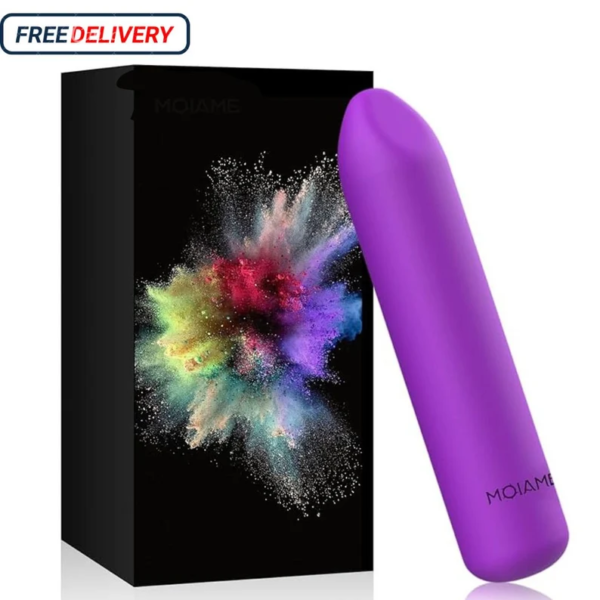 New Mini Bullet Vibrator Female USB Rechargeable for Travel Cupples Decrations Gifts-Modes Portable Waterproof Rechargeable Lipstick Free US