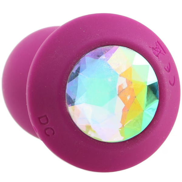 Power Gem Vibrating Petite Crystal Probe in Purple - Image 5