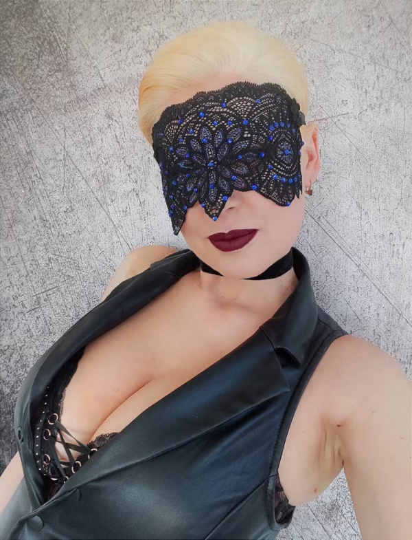 Fetish Mask, Sexy Halloween Mask, Erotic Photoshoot mask, Adult party Mask, BDSM mask, Bachelorette party mask, Hen party mask - Image 2