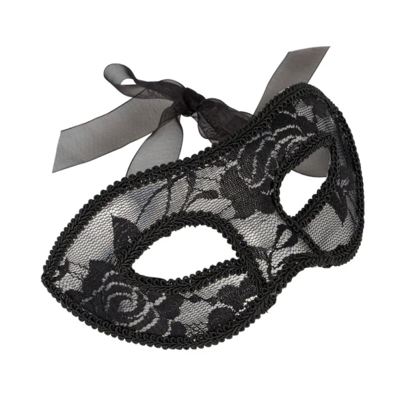 Sexy mask with black lace, lace eye mask, erotic eye mask, Venetian mask for women, mask ball, erotic eye masquerade - Image 2